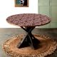 Handmade Table Top in Dark Colour for Decor