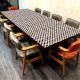 Checkered Patterned Table Top for Dining Table