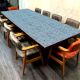 High Quality Blue & White Coloured Table Top