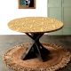 Adorable Wood and Resin Table Top for Patio Table