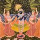 Vibrant Multi-Colour Lord Krishna Pichwai Painting