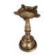 Vintage Brass Oil Lamp with 5 Jyots