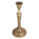 Engraved Candle Holder in Antique Finish