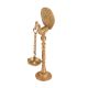 Golden Hanging Peacock Oil Lamp for Decor