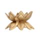 Brass Lotus Shaped Oil Lamp for Rituals