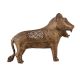 Traditional Lion Statue in Tribal Art