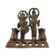 Vintage Brass Lord Ram & Goddess Sita Statue