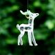 Multicolor Deer Christmas Tree Decoration Ornaments Set of 6 Pcs