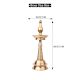 Brass Shiny Oil Lamp for Decoration