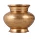 Shiny Indian Brass Lota or Water Pot for Worship