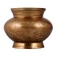 Elegant Brown Brass Pot or Lota for Decoration