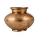 Antique Brown Holy Water Pot Made of Brass