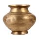 Vintage High Quality Brass Lota or Pot for Rituals