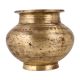 Traditional Golden Brass Pot or Lota for Decoration