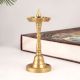 Glossy Aarti Oil Lamp Made of Brass