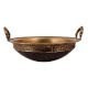 Vintage Brass Cooking Pot or Kadai for Decoration