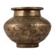 Rugged Brass Holy Water Pot for Home Decor