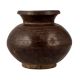 Dark Brown Brass Water Pot for Home & Office Decor