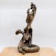 Bronze Naga Kanya Goddess Murti for Home Temple