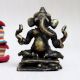 Handmade Brass Lord Ganesha Idol for Worship