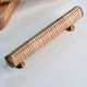 High-Quality Wooden Rattan Handle in Antique Finish (8.5 Inch)