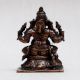 Hindu God Copper Statue of Lord Ganesha for Home Decor