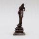 Copper Statue of Goddess Parvati for Home Decoration