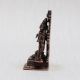 Copper Statue of Lord Perumal with Sridevi & Bhudevi for Worship