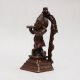 Handcrafted Copper Statue of Lord Krishna for Prayer Room