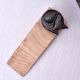 Handmade Wooden Door Stopper with Iron Fox