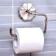 Silver Brass Mother Of Pearl Toilet Paper Holder