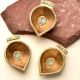 Shubh Labh Om Brass Diwali Diya Pack of 3