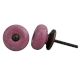 Pink Crackle Ceramic Cabinet Knob