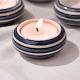 Handmade Tea Light Holder Made of Premium Ceramic in Set of 4
