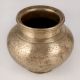 Vintage Brass Holy Water Pot for Home & Office Decor