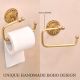 Handmade Premium Brass Toilet Paper Holder for Bathroom