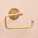 Handcrafted Brass Hanger for Bathroom in Set of 4