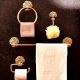 Premium Ring Hanger Made of Brass for Bathroom