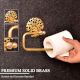 High-Quality Brass Tree Toilet Paper Holder for Bathroom