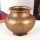 Engraved Holy Water Pot Made of High-Quality Brass