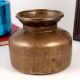 Handmade Brown Finish Water Pot Made of Brass