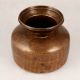 Handmade Brown Finish Water Pot Made of Brass