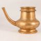 Golden Finish Brass Water Pot with Spout for Decor