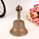 Bell Metal Engraved Temple Bell for Rituals