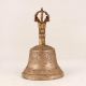 Bell Metal Engraved Temple Bell for Rituals