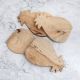 Pineapple Shaped Modern Wooden Tea Coasters - Pack of 4
