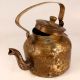 Vintage Brown Finish Kettle Made of Brass
