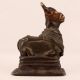 Handmade Lord Nandi Brass Statue for Decoration