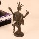 Handcrafted Brass Statue of God in Tribal Art