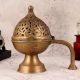 Premium Brass Incense Burner in Jali Work